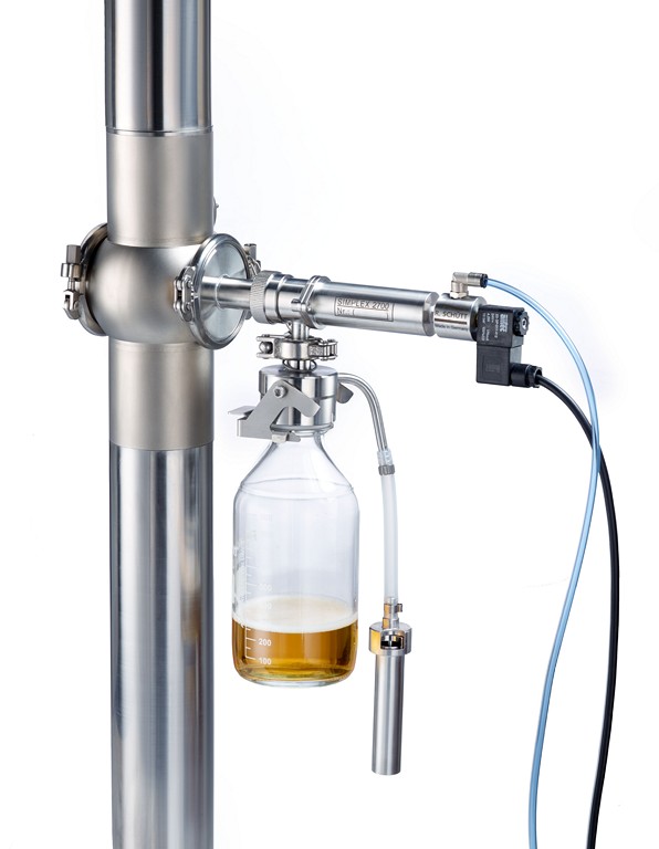 Simplex 2700 mit angebautem 3/2-Wege-Pneumatik-Ventil. Image